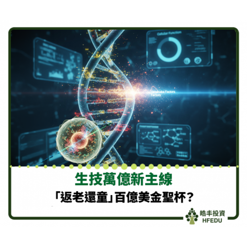 【「返老還童」百億美金聖杯】